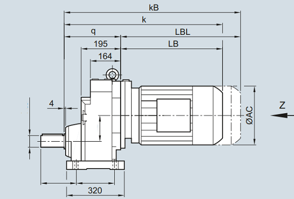 E149減速電機(jī),EF149減速器,EZ149齒輪減速箱,減速機(jī)